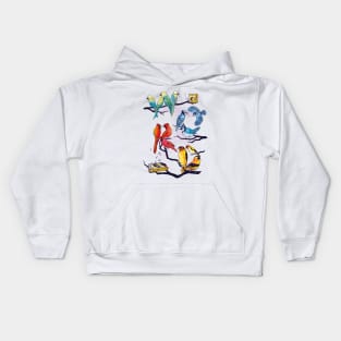 The Bird is the Word Kids Hoodie